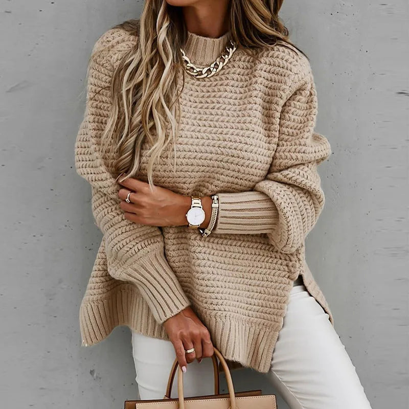 Sofia Loose Knitted Long Sleeve Sweater