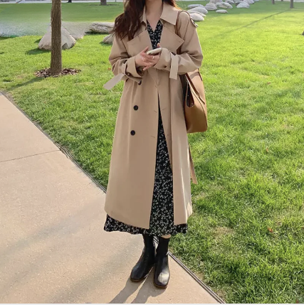 Jane Elegant Trench Coat