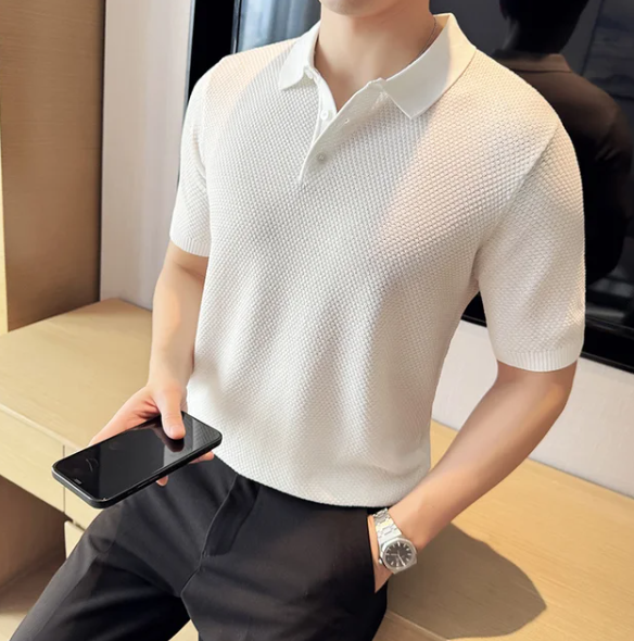 Nico Soft Knitted Polo Shirt